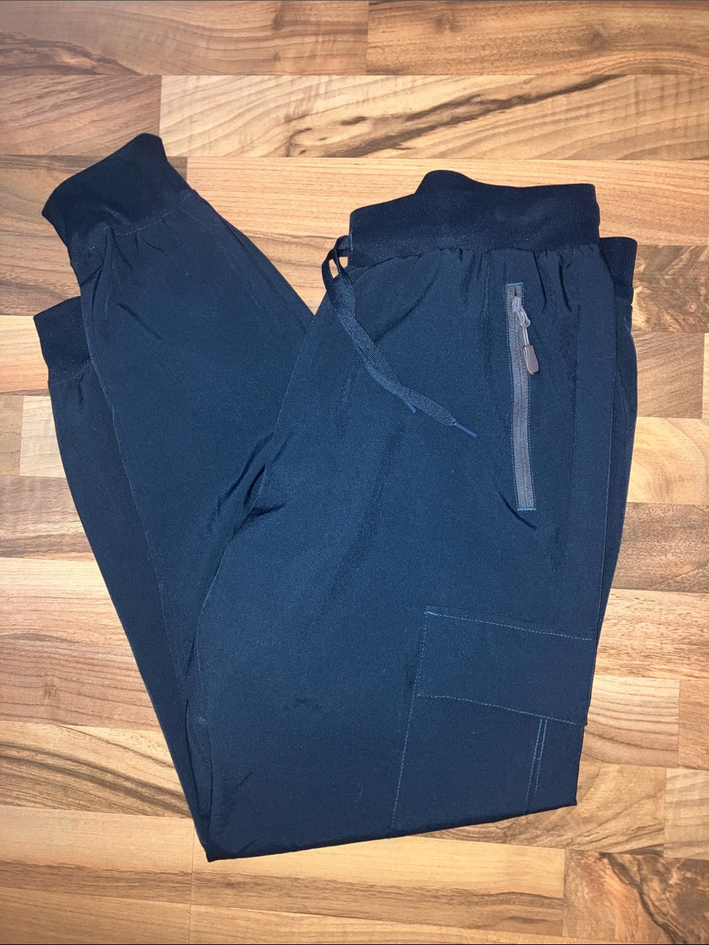 Libin Cargo Jogger Pants
Womens Sz L Navy Blue Utility Hiking Athleisure Outdoor
